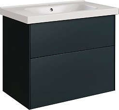 ASB-Woodline Мебель для ванной Гранада 80 подвесная авокадо софт – фотография-5